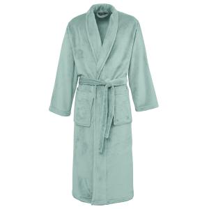 Peignoir polaire chaud & doux Lichen L