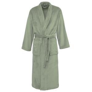 Peignoir polaire chaud & doux Sauge XL