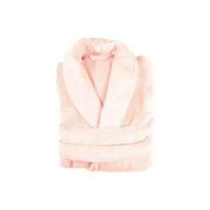 Peignoir unisexe en coton gris m