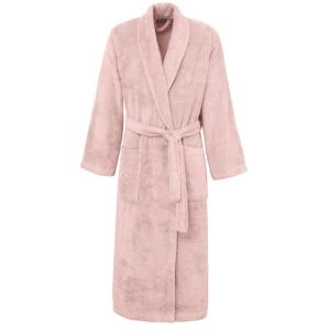 Peignoir unisexe en coton rose m