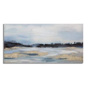 Peinture sur toile abstraite multicolore cm 120x2,8x60