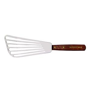 Pelle de cuisine 16cm marron en inox H1