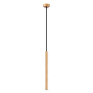 Pendentif acier l'or H 120 cm