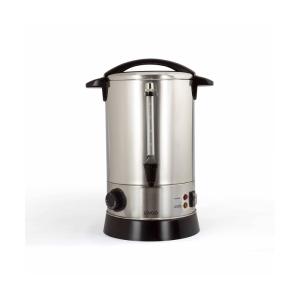 Percolateur à café en acier inoxydable gris