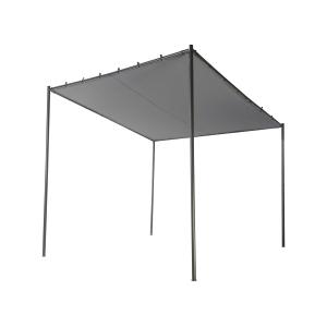 Pergola 282 x 294 cm gris foncé