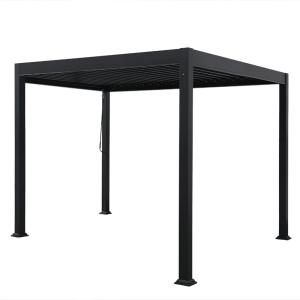 Pergola bioclimatique 3x3m  anthracite