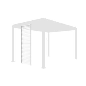 Persienne 100cm pour pergola bioclimatique triomphe blanc