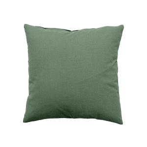 Petit coussin déhoussable vert argile 40 x 40 cm