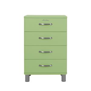Petit meuble de rangement vintage L60cm vert