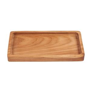 Petit plateau en bois de teck (20x11)