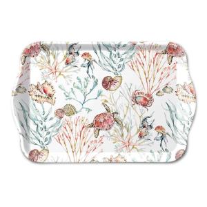 Petit plateau rectangulaire animaux marins
