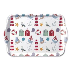 Petit plateau rectangulaire articles nautiques