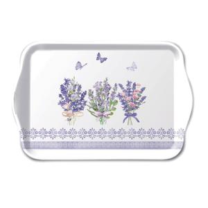 Petit plateau rectangulaire lavande