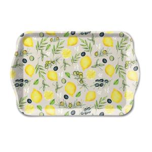 Petit plateau rectangulaire olives et citrons