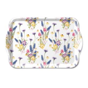 Petit plateau rectangulaire printemps