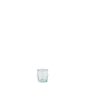 Petit verre à eau en verre transparent