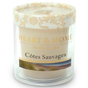 Petite bougie heart and home côtes sauvages