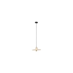 Petite suspension en rotin beige