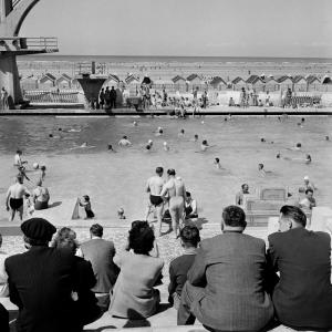 Photo ancienne le Touquet Paris plage imprimé sur toile 50x…