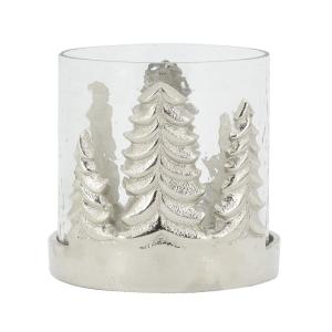 Photophore en aluminium  petit modèle