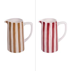 Pichet   1,5L (1 modèle aléatoire) multicolore en céramique…