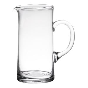 Pichet 1 l en verre transparent / cristal