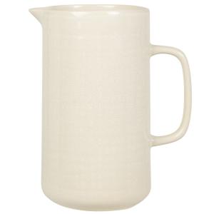 Pichet en céramique beige 1,4L