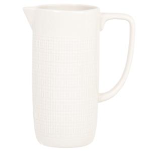 Pichet en céramique blanche 1,3L