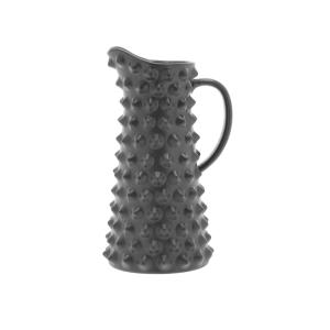 Pichet en terre cuite mat noir  1,7L