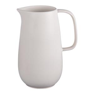Pichet Uno 2 l crème beige en grès