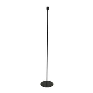 Pied de lampadaire en métal noir H142