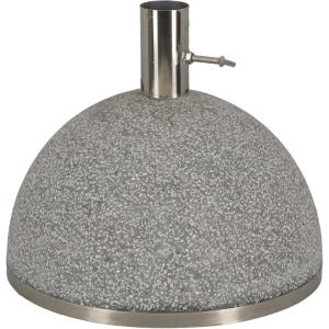 Pied de parasol granit 31,5kg gris clair
