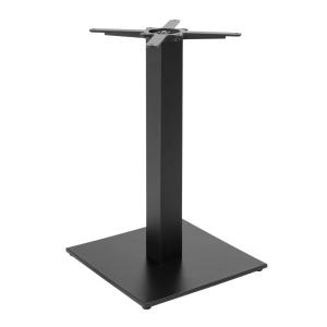 Pied de table en acier et fonte gris Milton