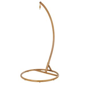 Pied pour fauteuil suspendu en acier imitation bois