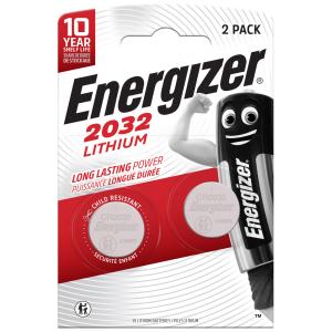 Piles Energizer Lithium CR2032 (x2)