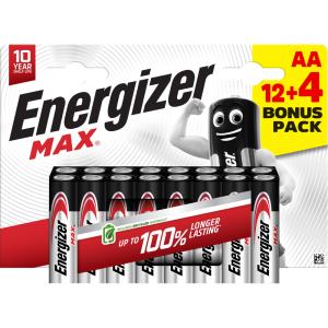 Piles Energizer Max AA (x12 4 offertes)