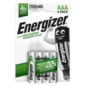 Piles rechargeables Energizer AAA 700mAh (x4)