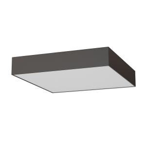 Plafonnier d'extérieur carré gris anthracite 12 cm
