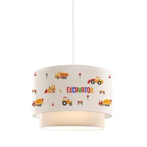 plafonnier suspension luminaire fersa ivoire-naturel d30x20…