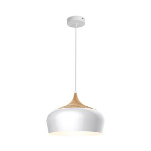 plafonnier suspension luminaire métal blanc 35x29 cm