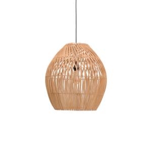 plafonnier suspension luminaire rotin abat jour 50x40 cm