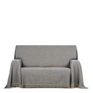 Plaid 2 places bleu foncé 180 cm (Mesures comptant les fran…