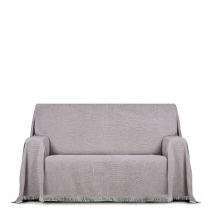 Plaid 3 places bordeaux 230 cm (Mesures comptant les frange…