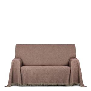 Plaid 4 places bordeaux 300 cm (Mesures comptant les frange…