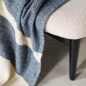 Plaid   bleu de prusse 120x180 cm