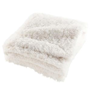 Plaid chaud imitation fourrure cocooning polyester naturel…