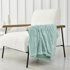 Plaid cotelé uni  150x200 cm Vert