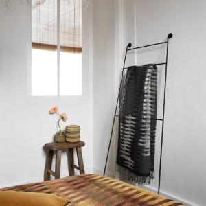 Plaid en laine gris 240x260 cm