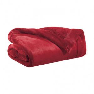 Plaid en Polyester Rubis 150x200 cm