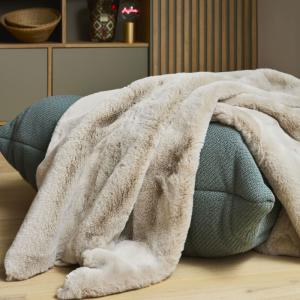 Plaid fausse fourrure 130x180 cm